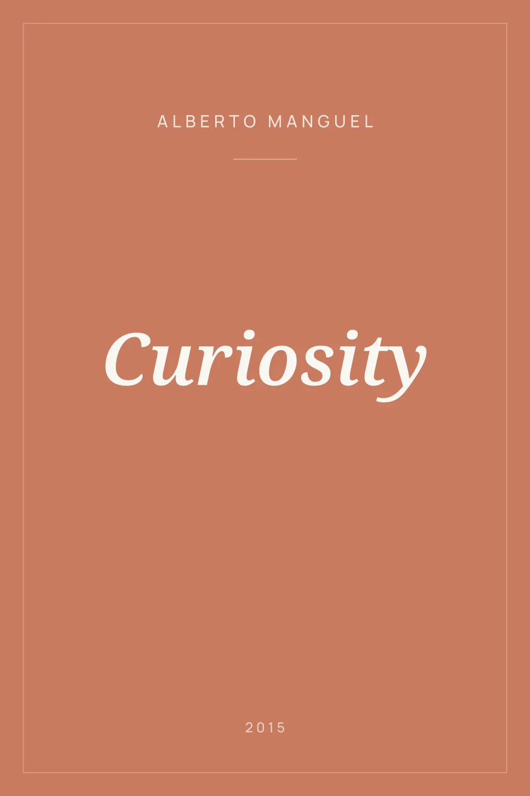 Portada de Curiosity