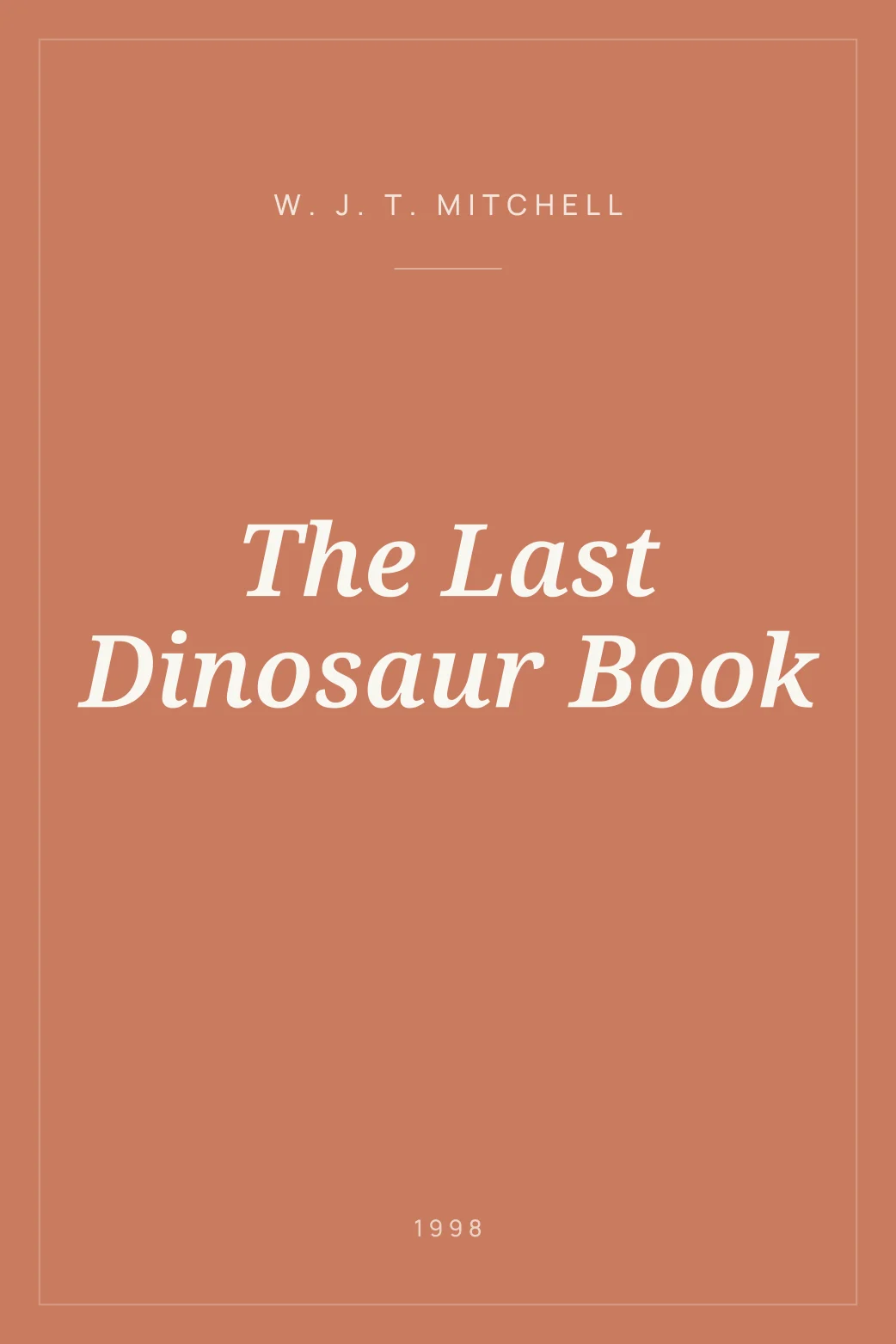 Portada de The Last Dinosaur Book