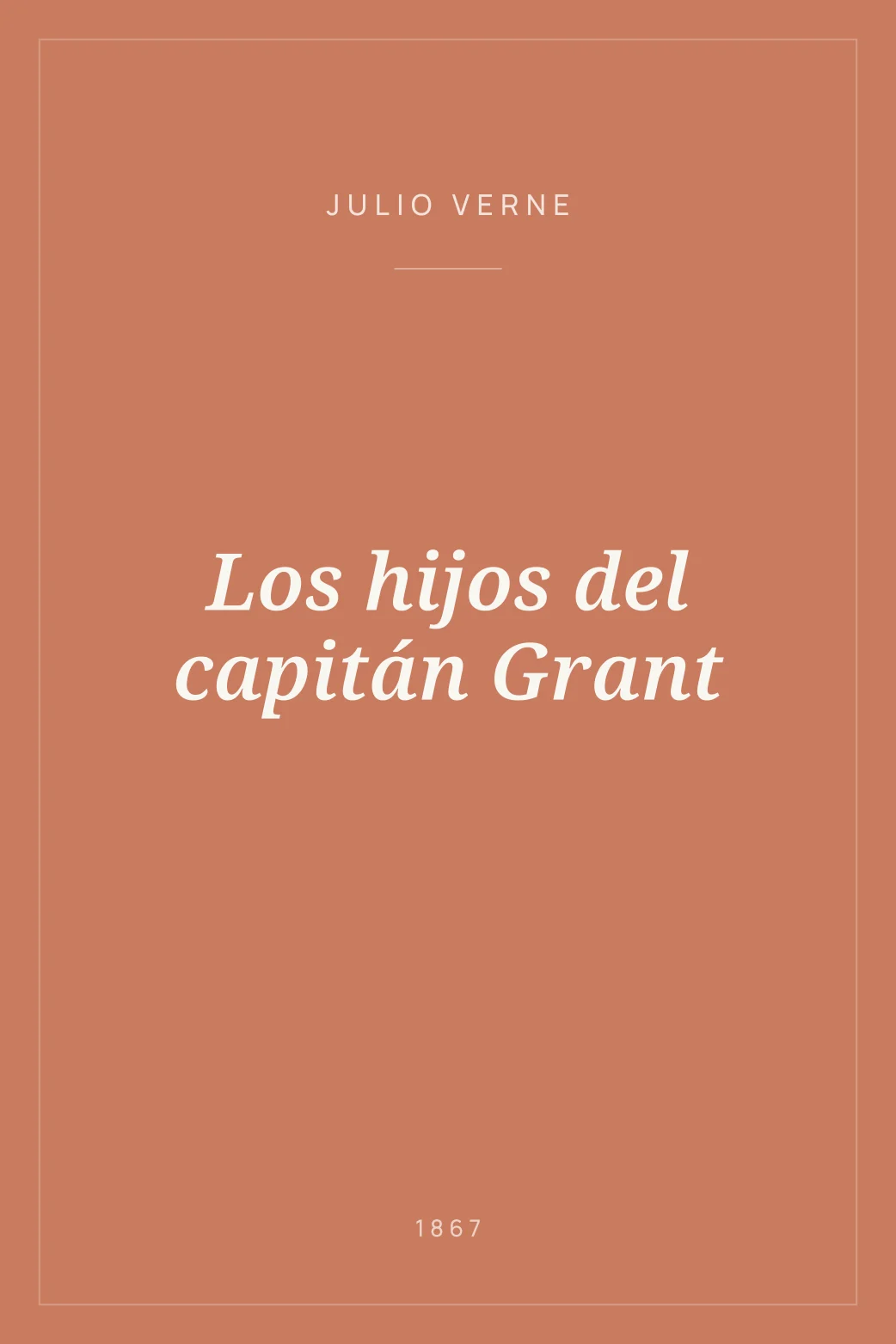 Portada de Los hijos del capitán Grant