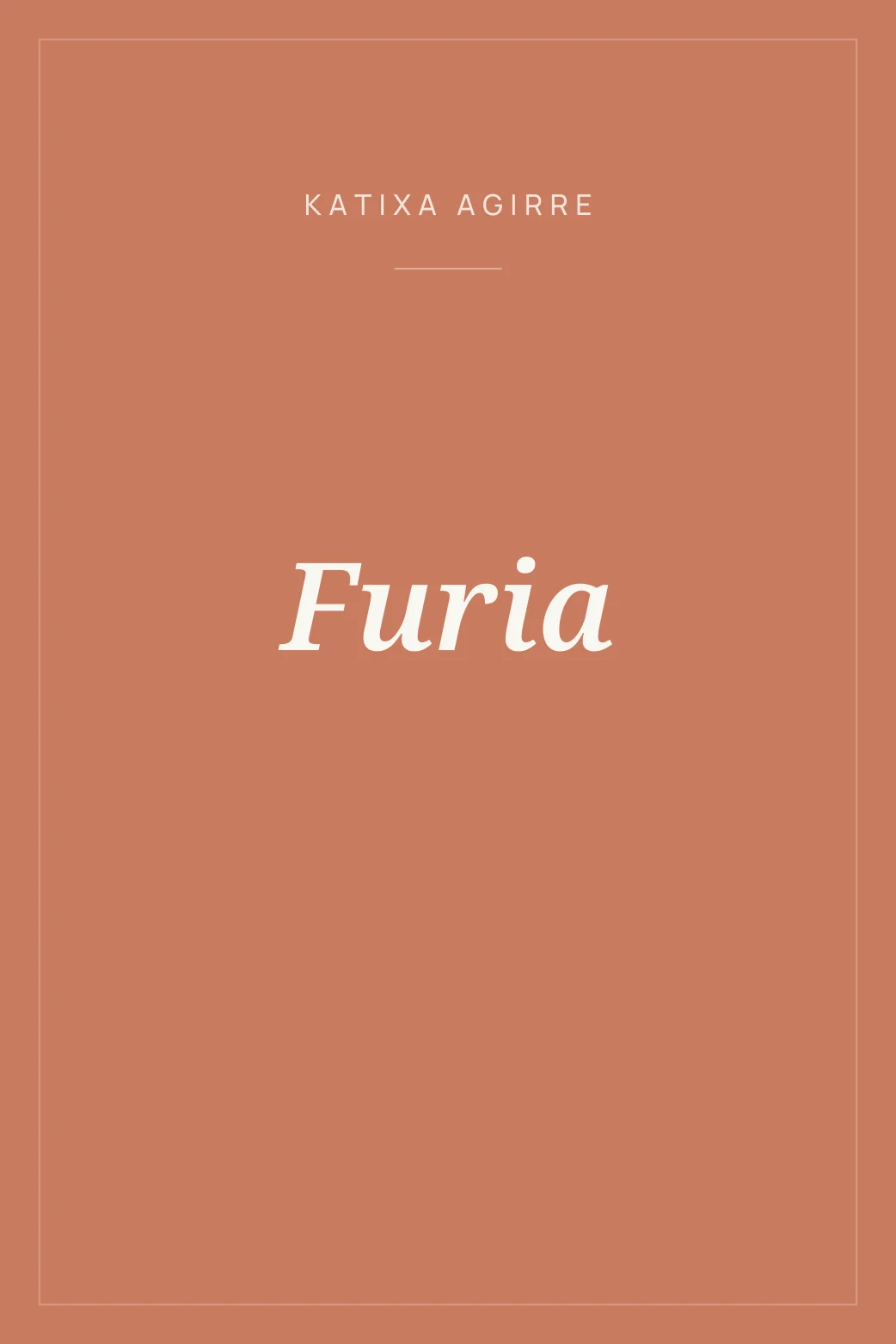 Portada de Furia