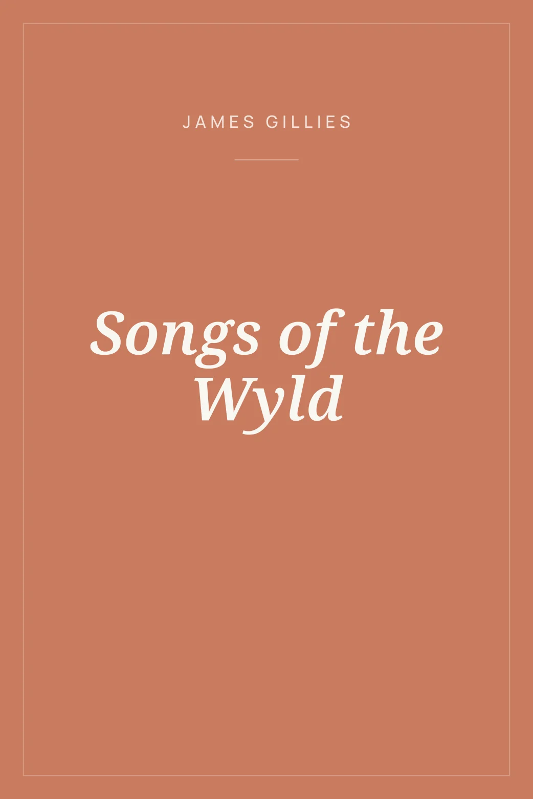 Portada de Songs of the Wyld