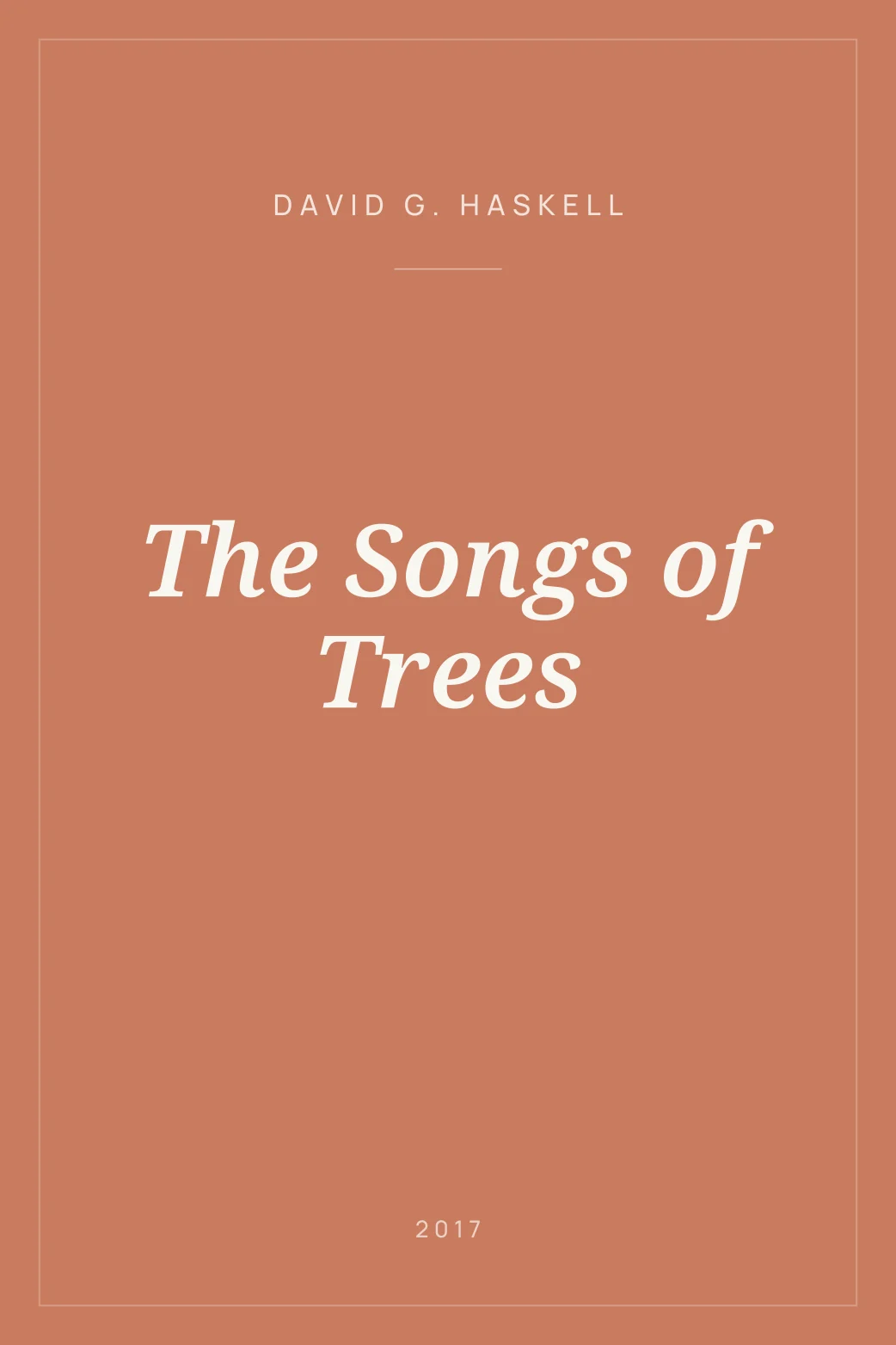Portada de The Songs of Trees