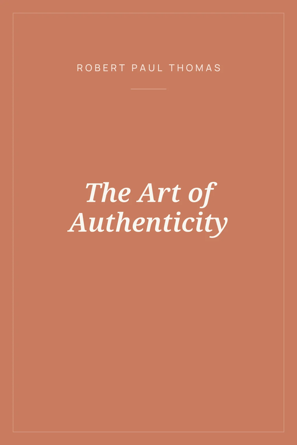 Portada de The Art of Authenticity