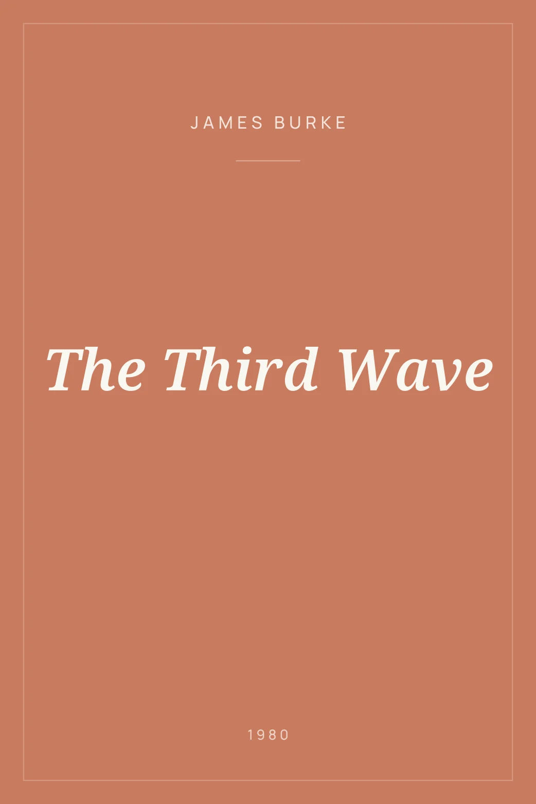 Portada de The Third Wave