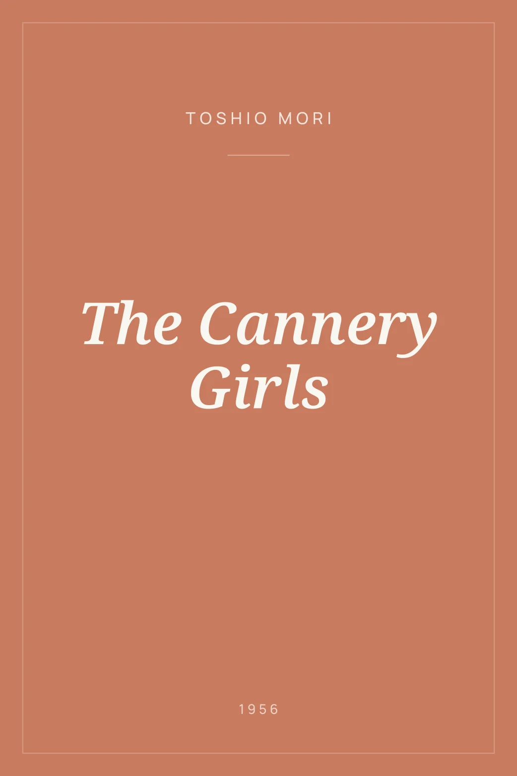 Portada de The Cannery Girls