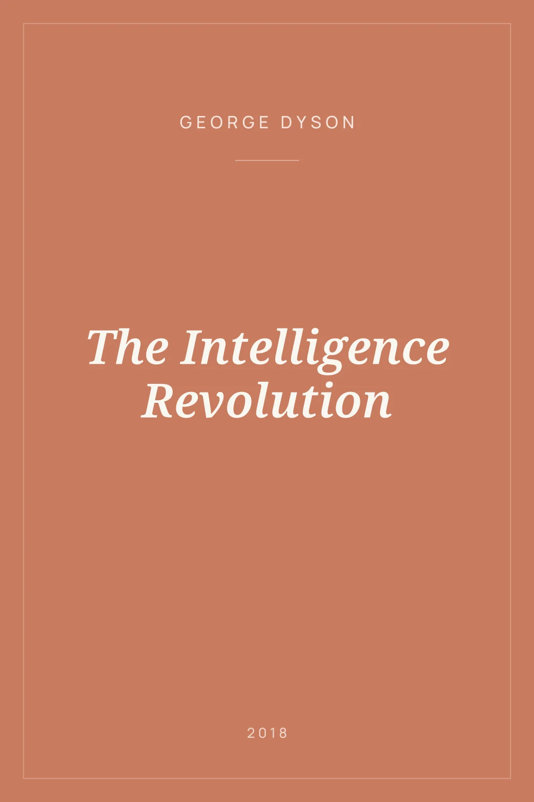 Portada de The Intelligence Revolution