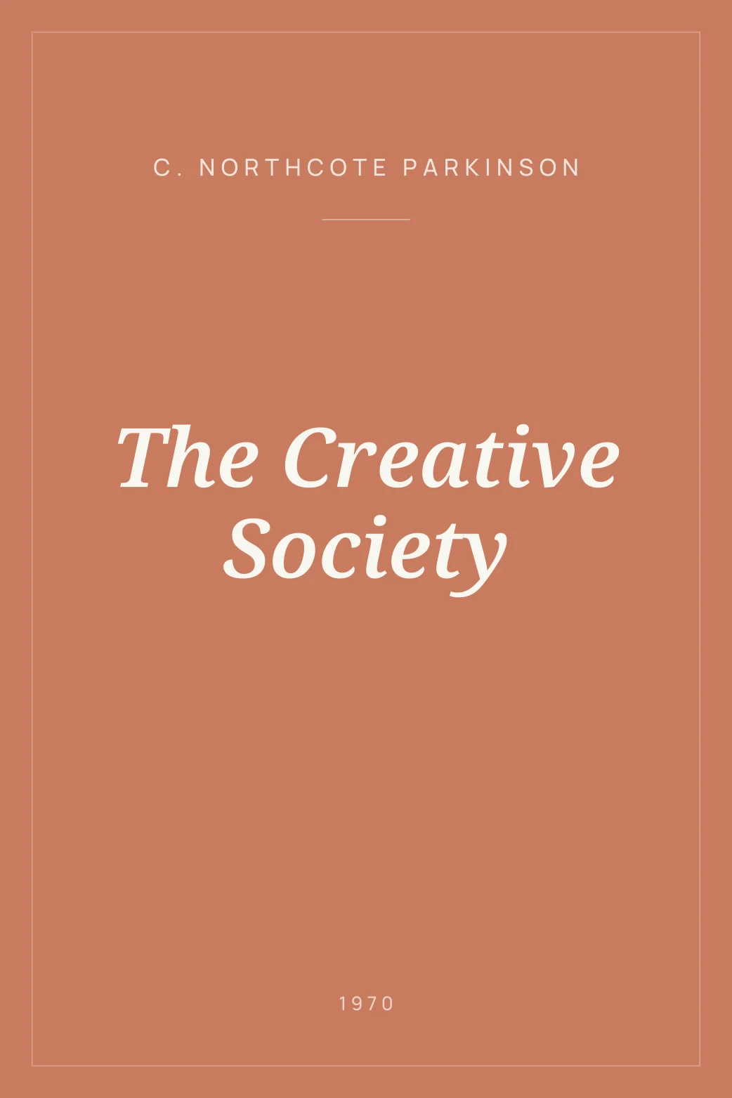 Portada de The Creative Society