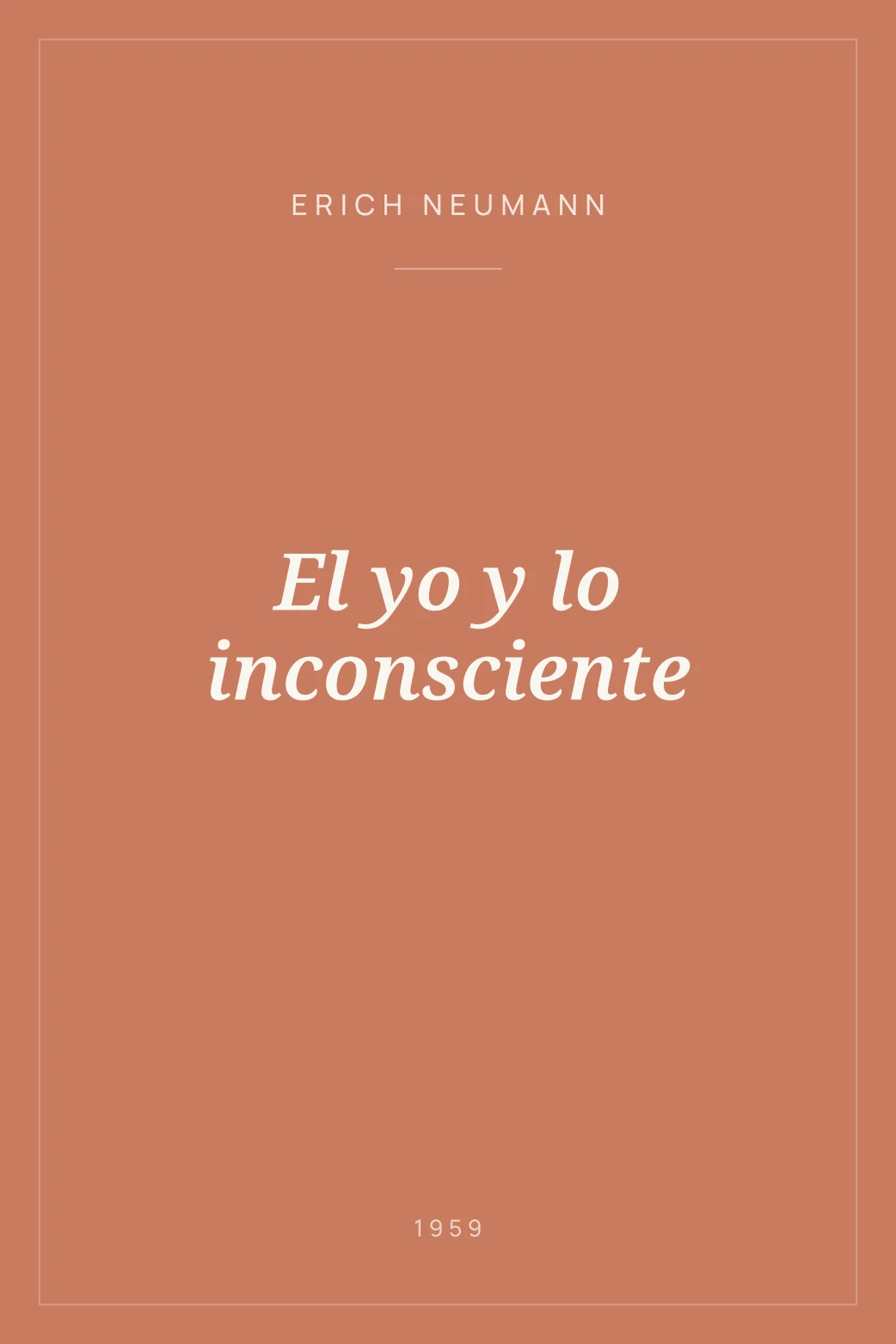 Portada de El yo y lo inconsciente