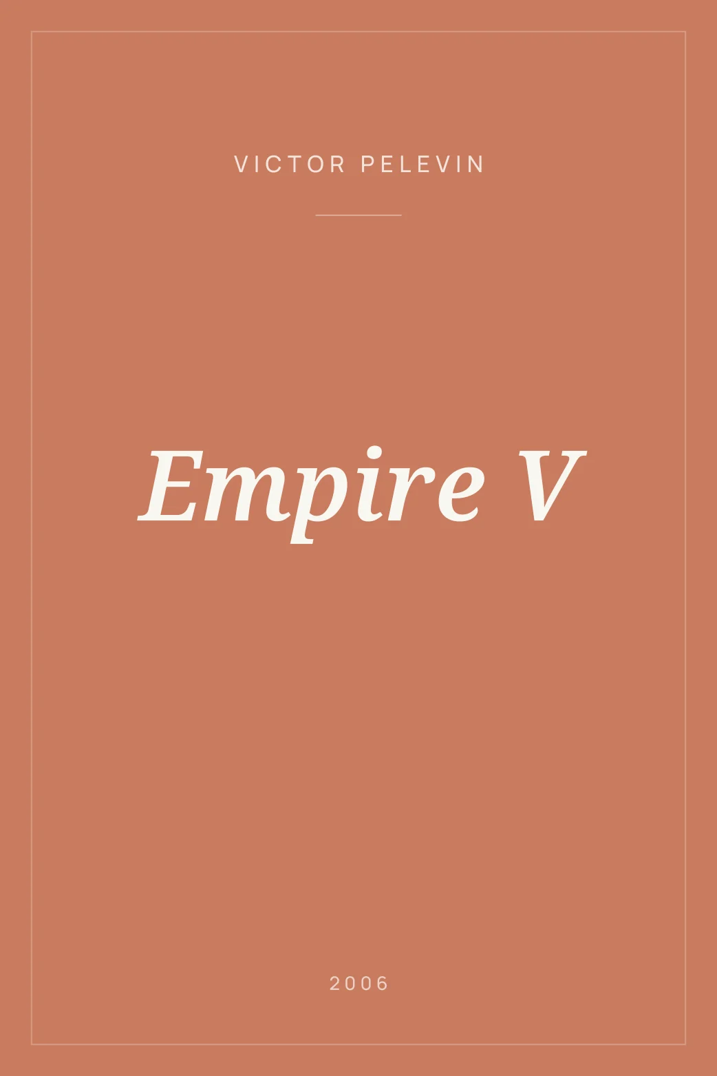 Portada de Empire V