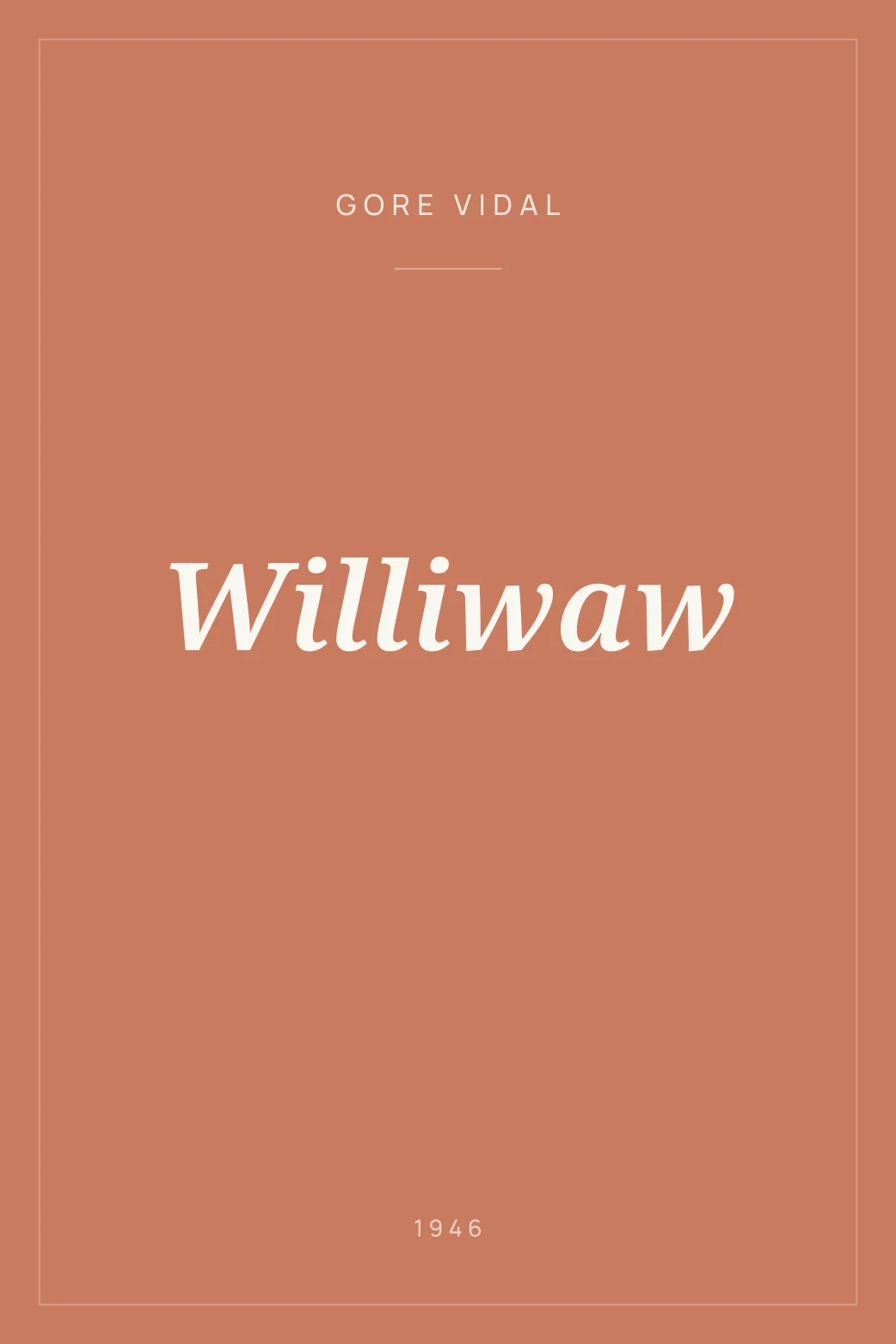 Portada de Williwaw