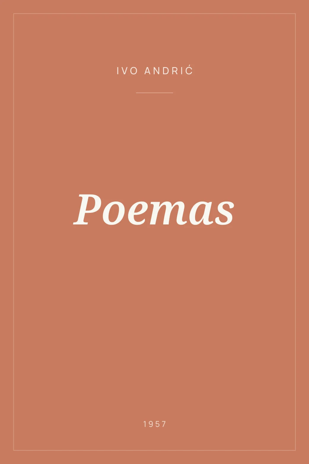 Portada de Poemas