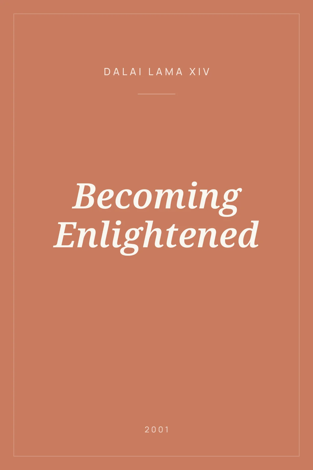 Portada de Becoming Enlightened