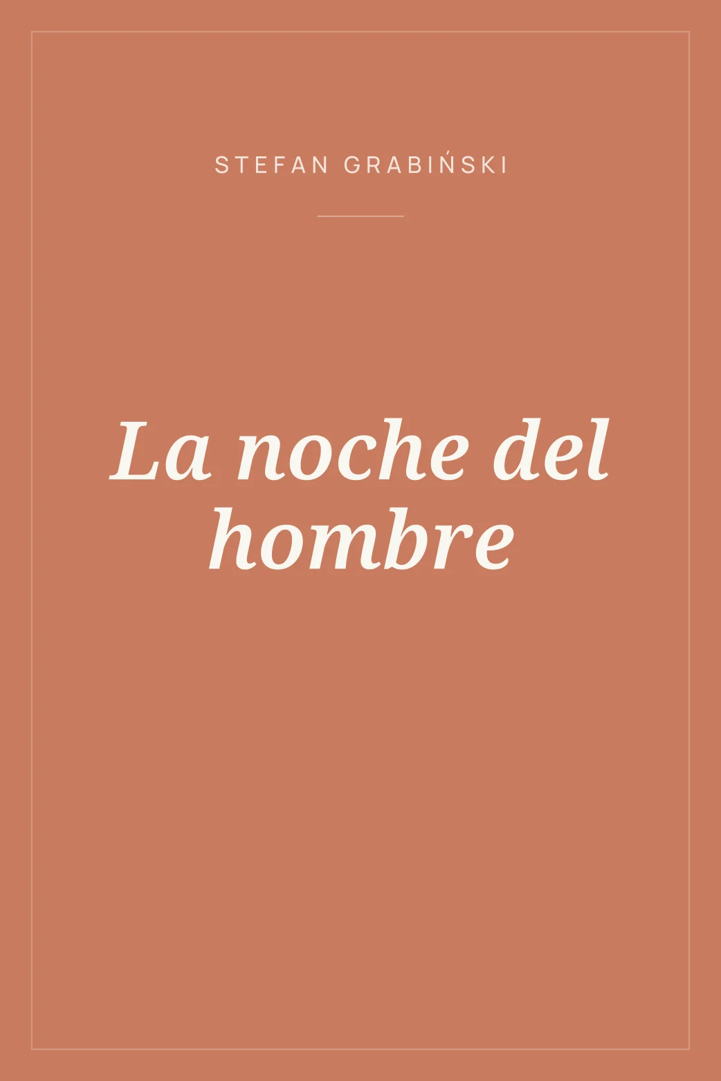 Portada de La noche del hombre