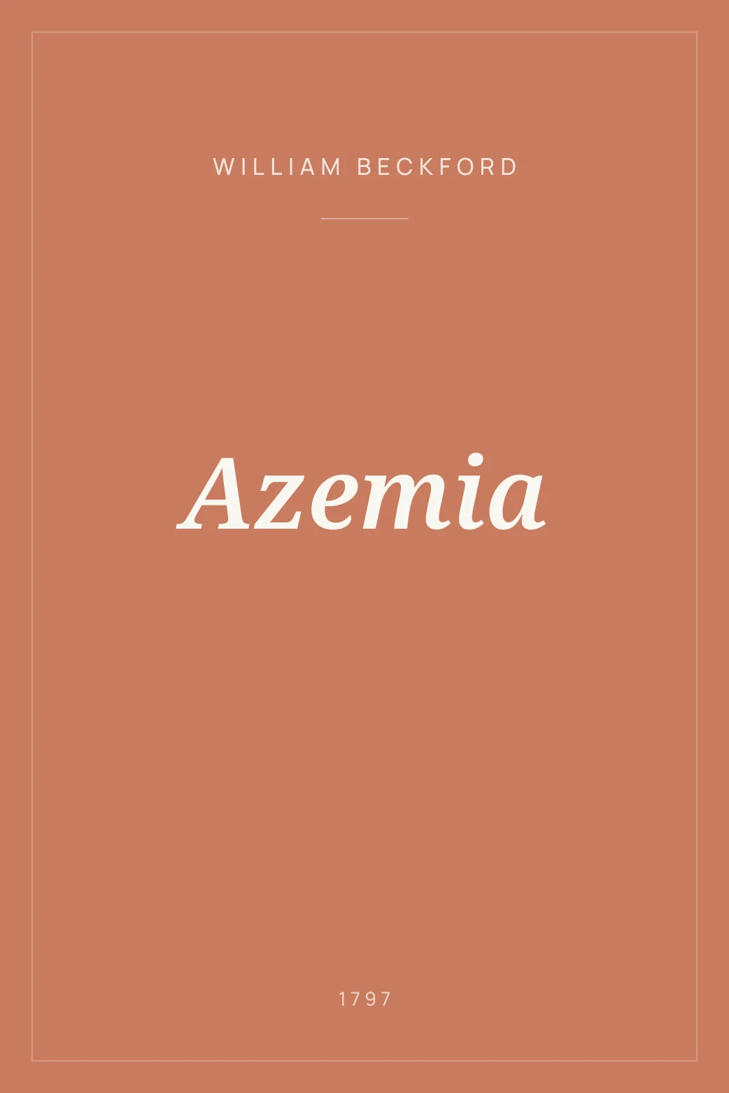 Portada de Azemia