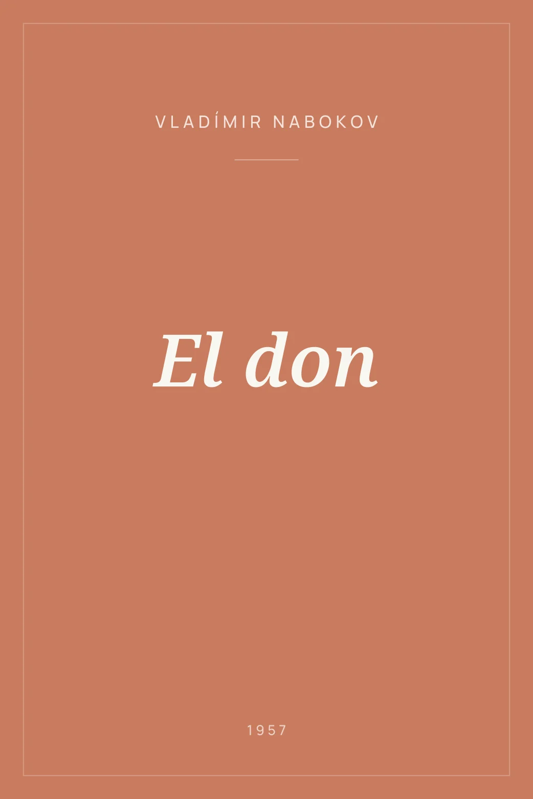 Portada de El don