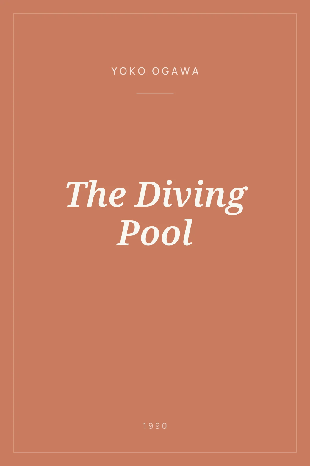 Portada de The Diving Pool