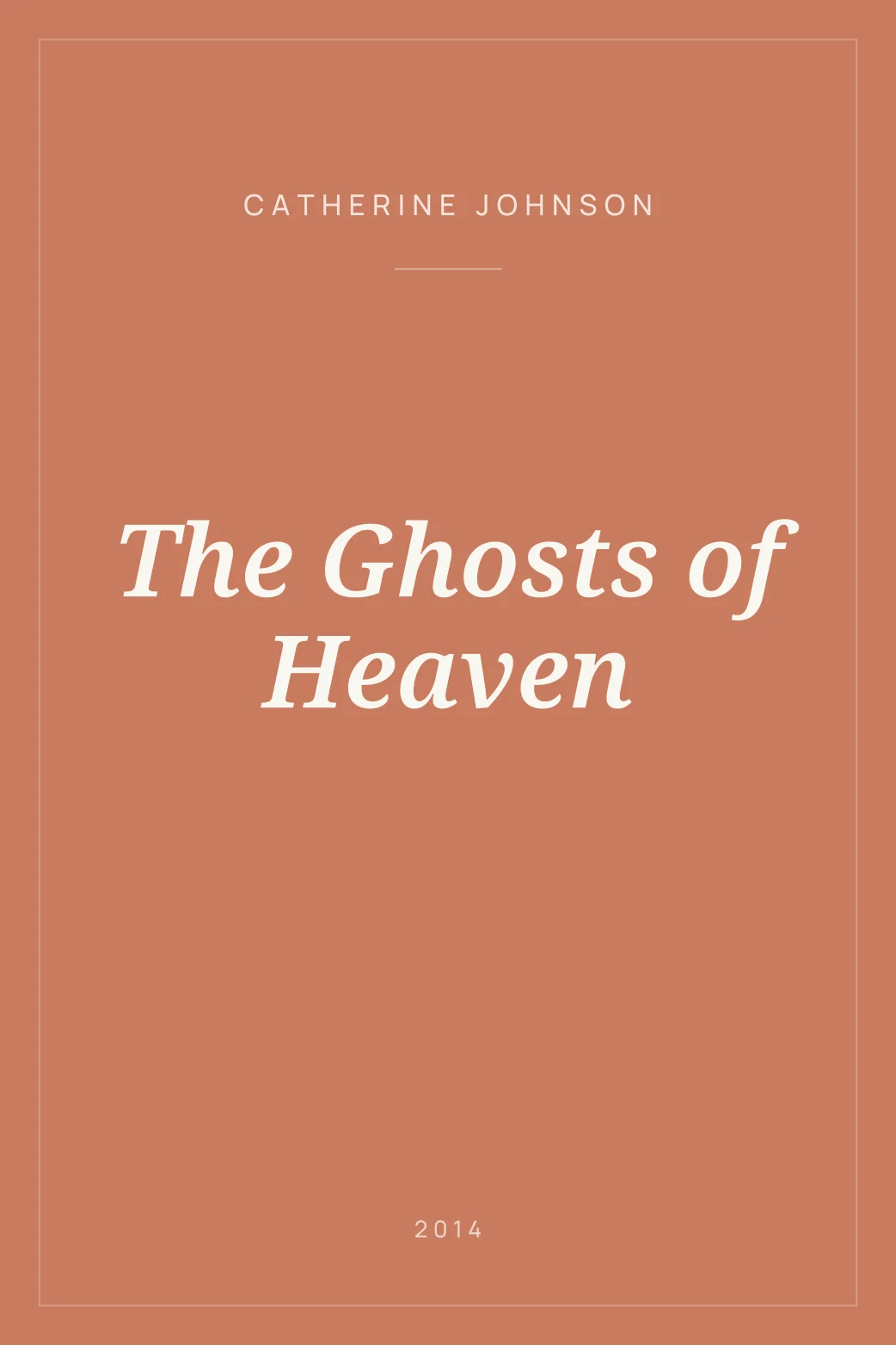 Portada de The Ghosts of Heaven