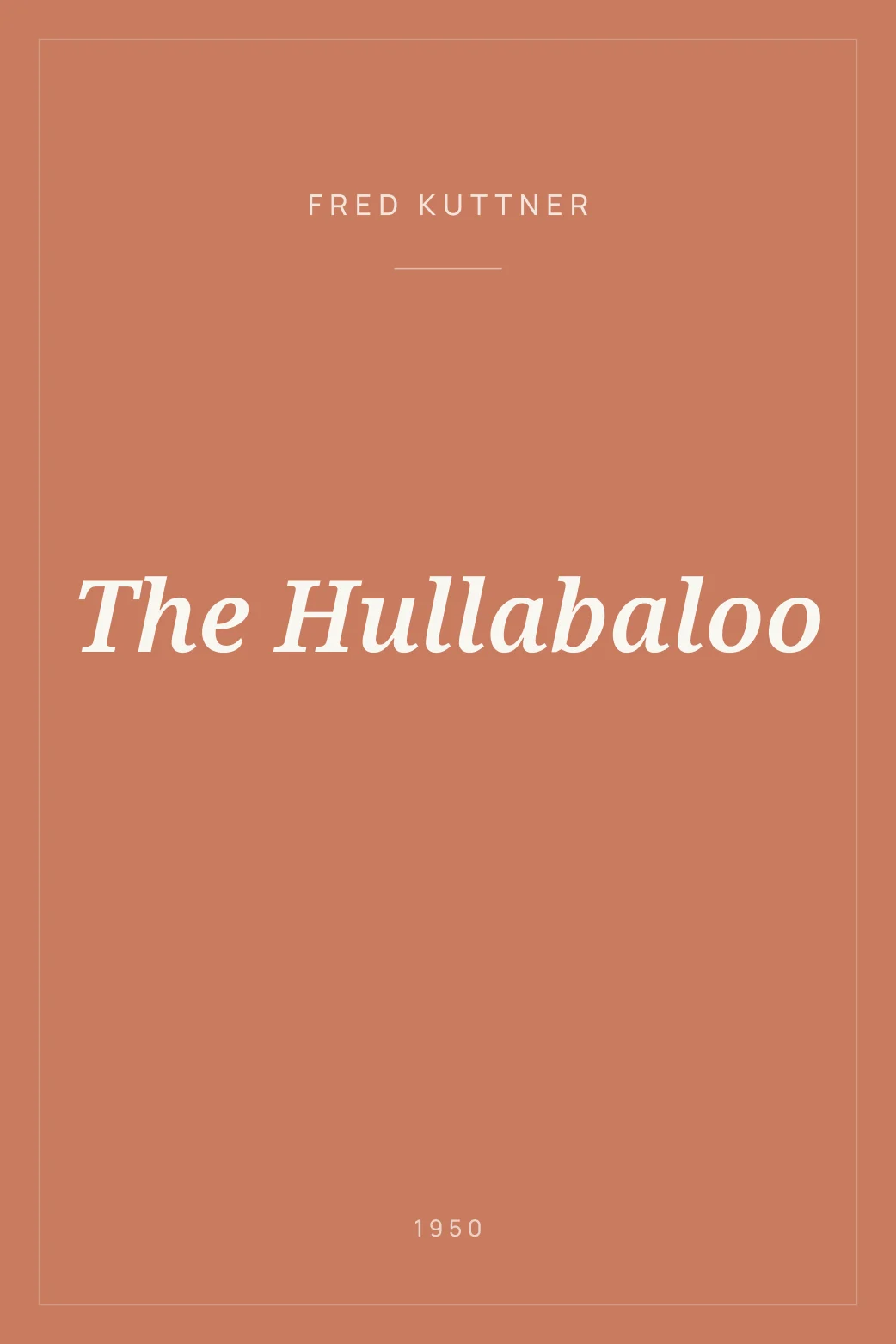 Portada de The Hullabaloo