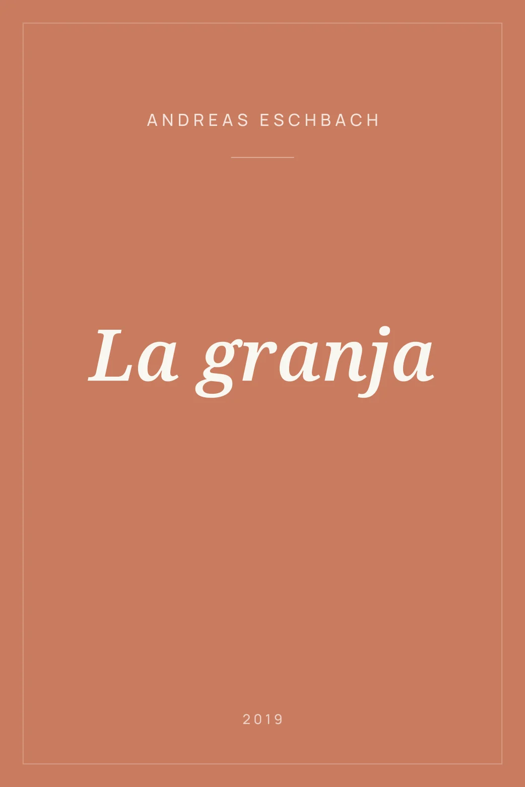 Portada de La granja