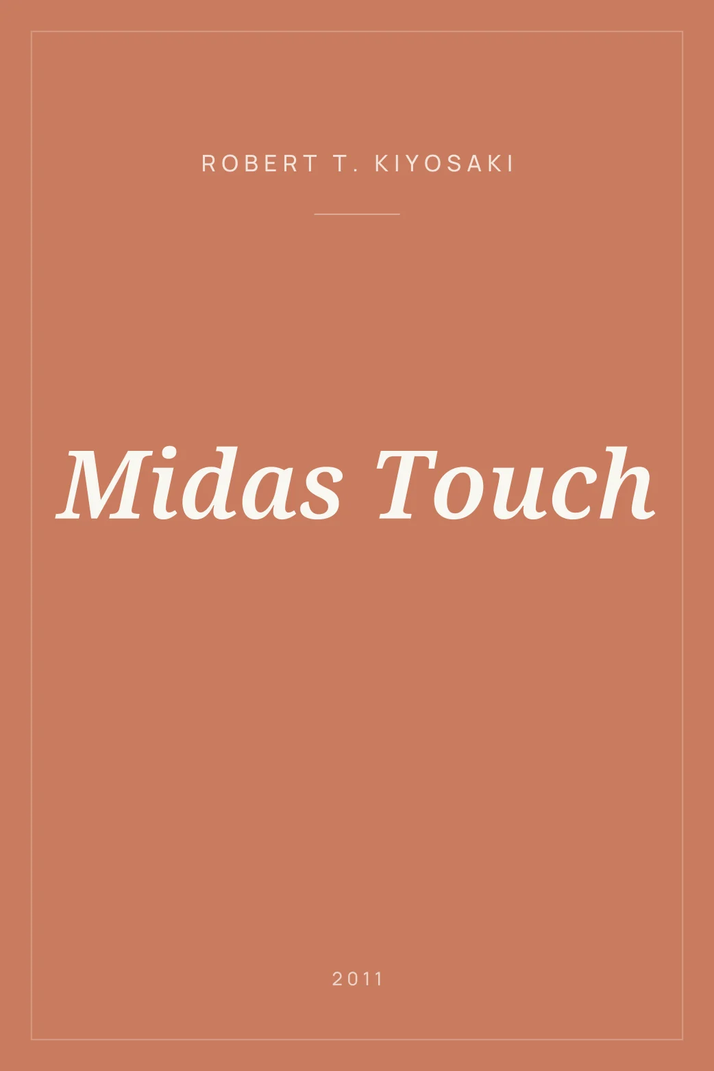 Portada de Midas Touch