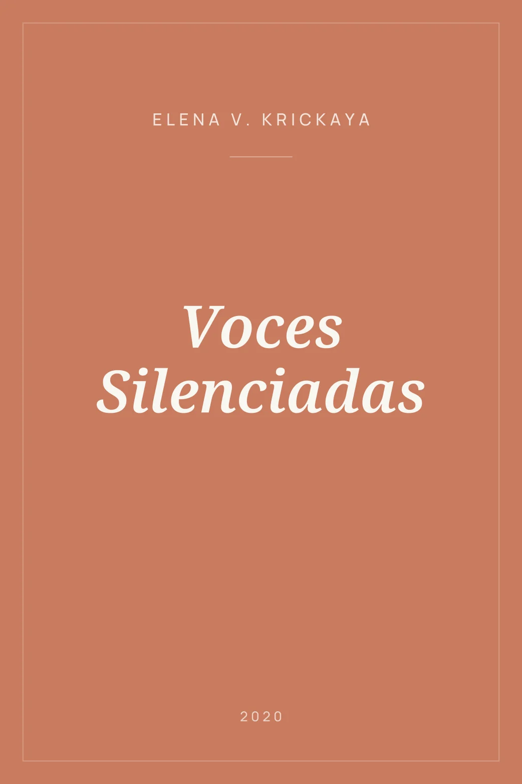 Portada de Voces Silenciadas