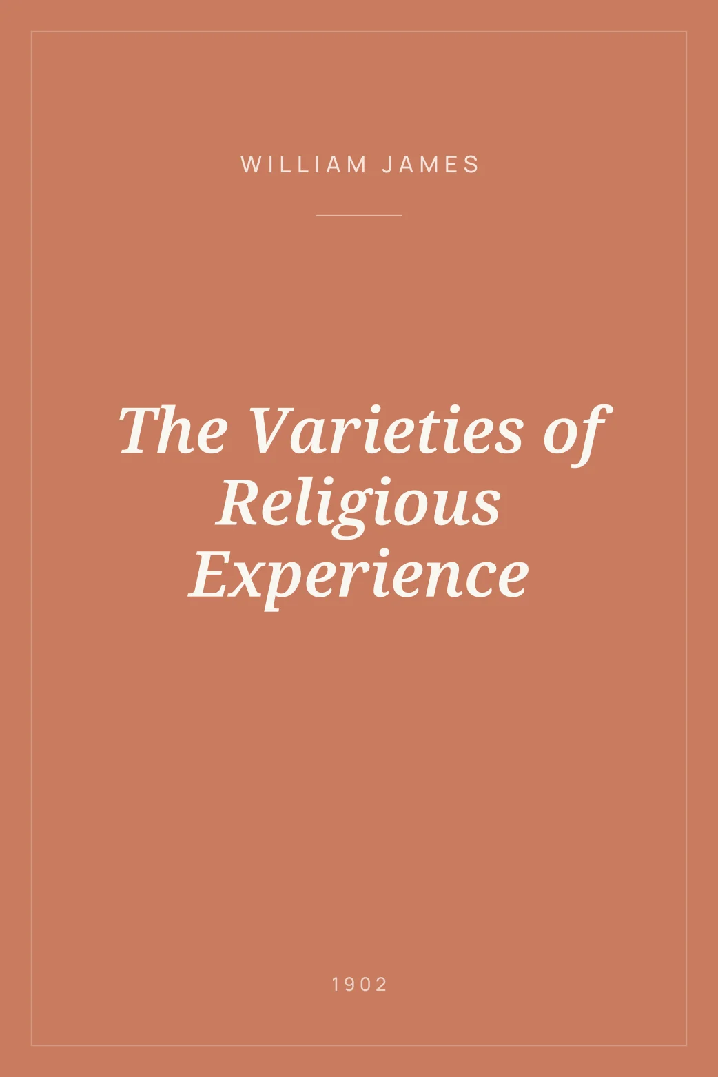 Portada de The Varieties of Religious Experience