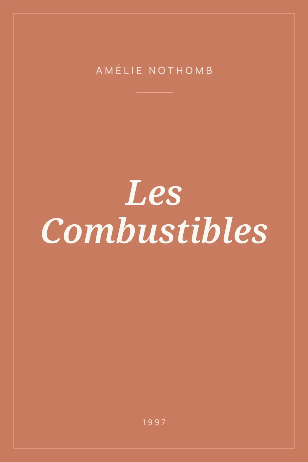 Portada de Les Combustibles