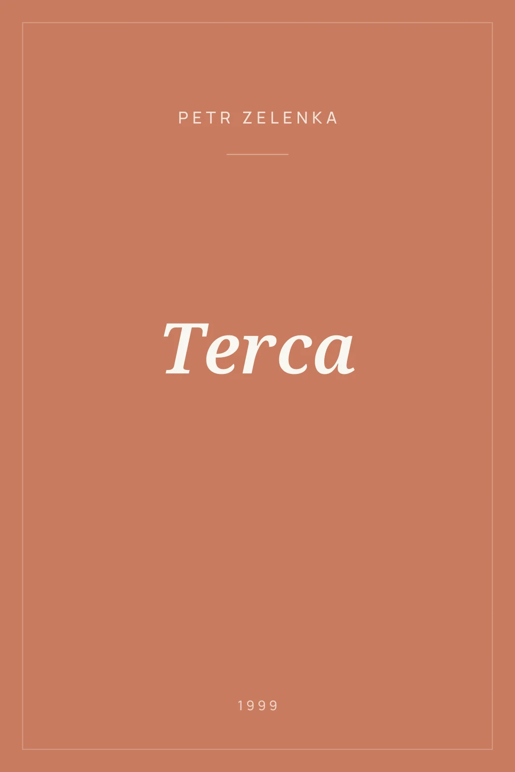 Portada de Terca