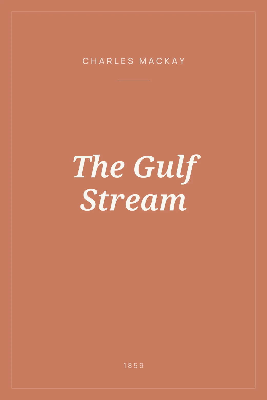 Portada de The Gulf Stream
