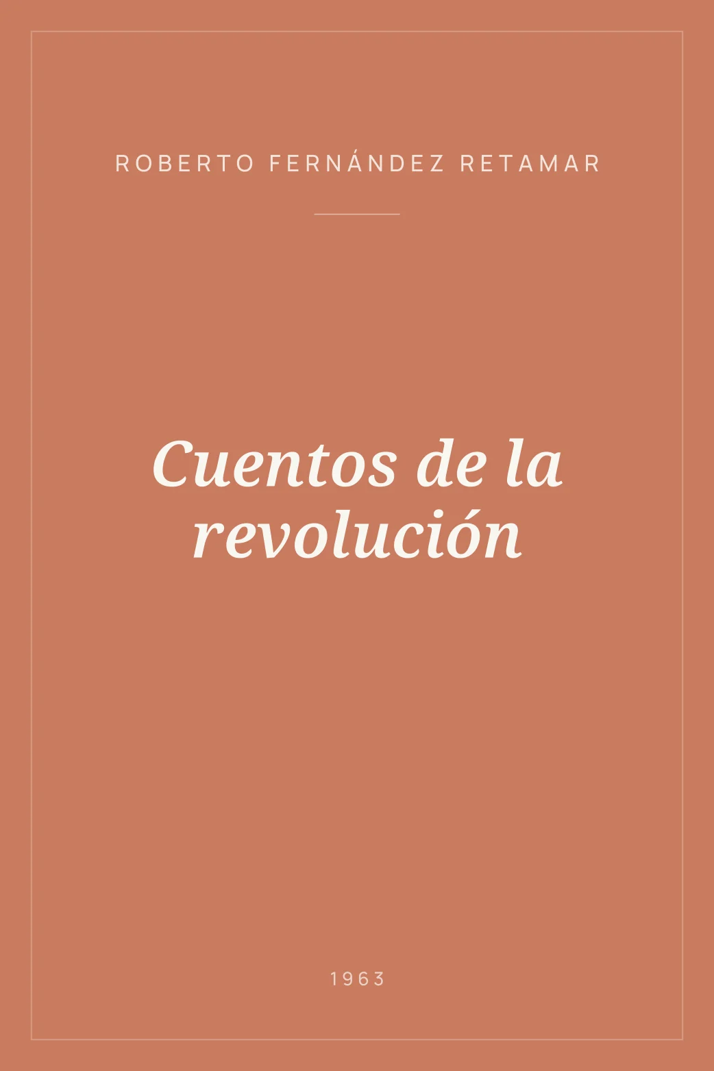 Portada de Cuentos de la revolución