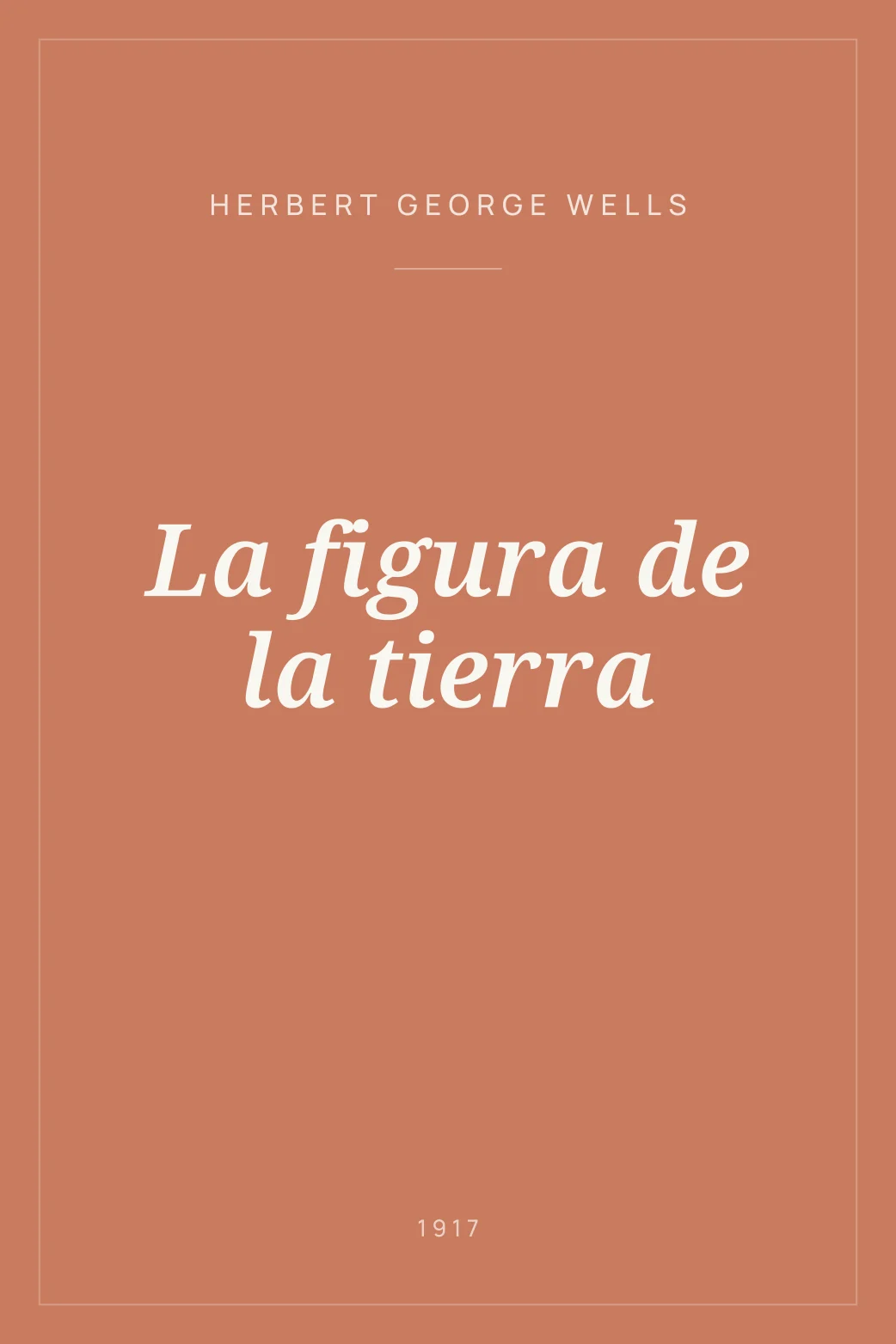 Portada de La figura de la tierra