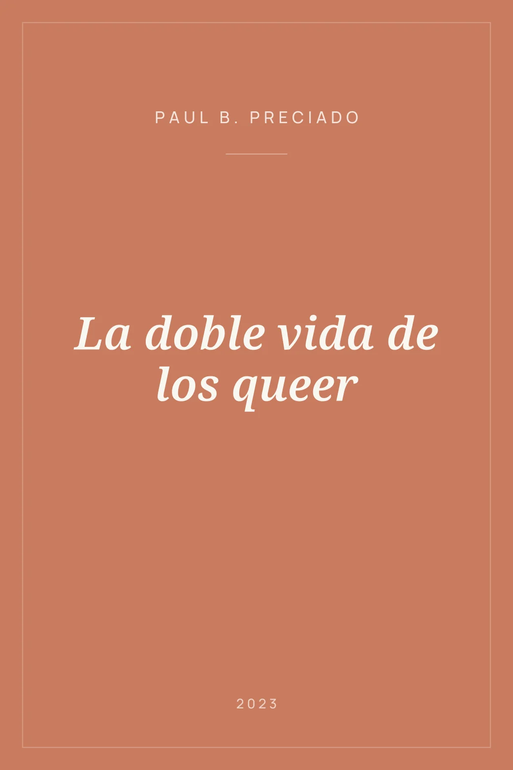 Portada de La doble vida de los queer