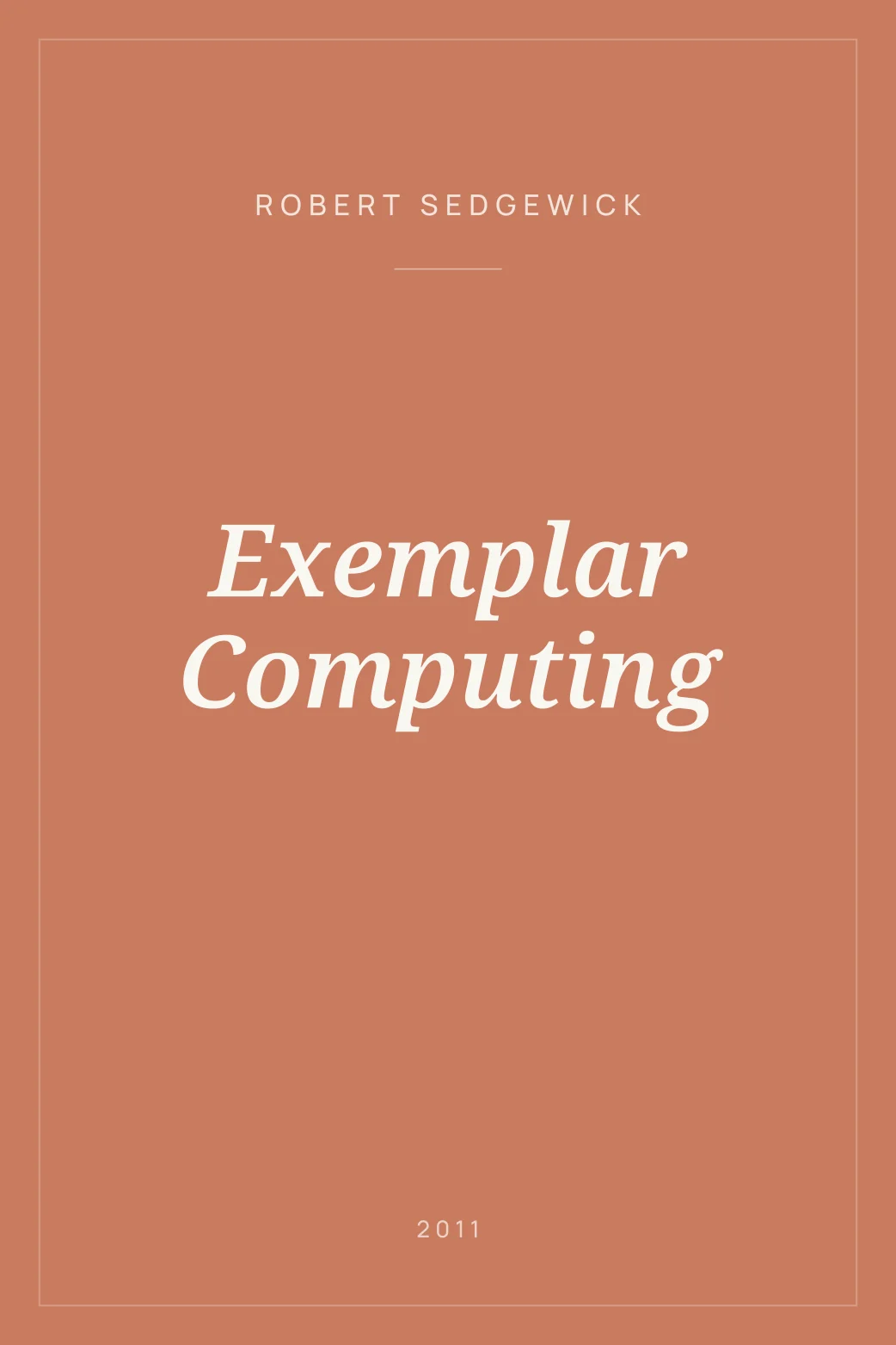 Portada de Exemplar Computing