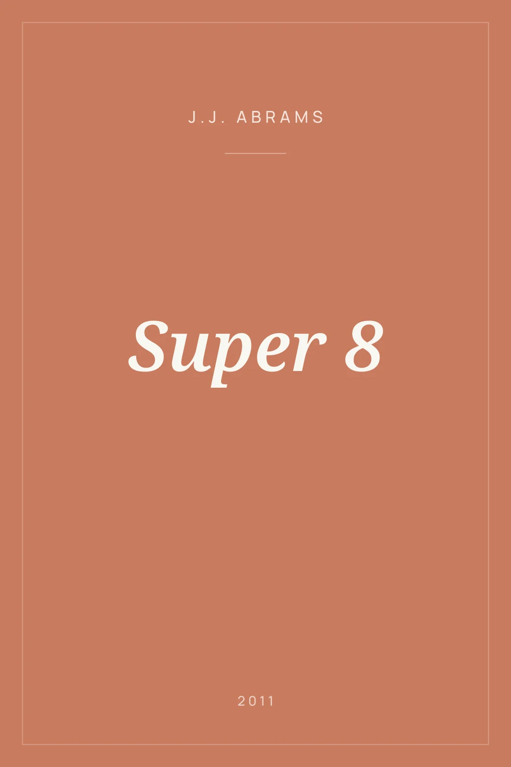 Portada de Super 8