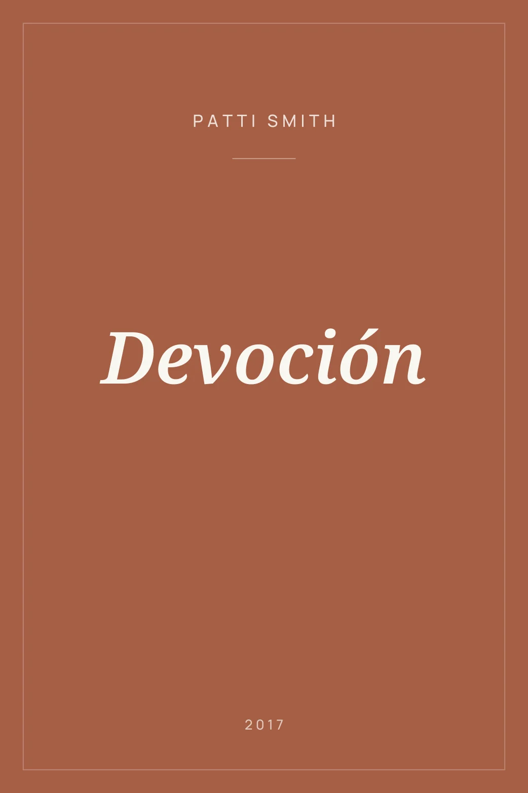 Portada de Devoción