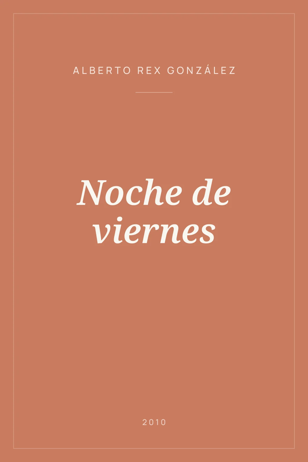 Portada de Noche de viernes