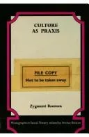 Portada de Culture as Praxis