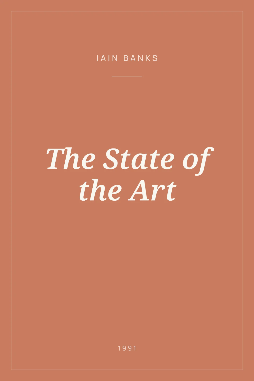 Portada de The State of the Art