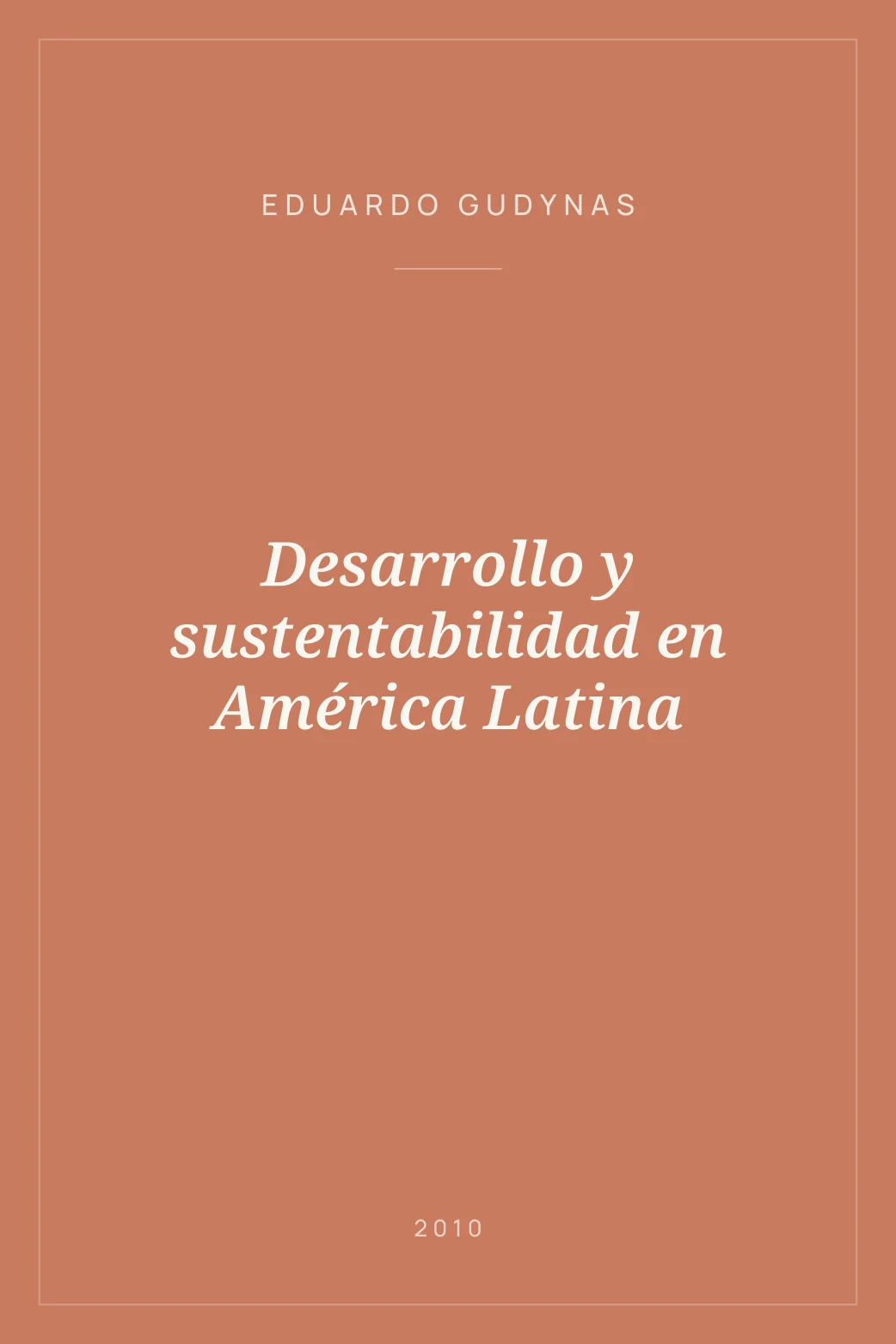 Portada de Desarrollo y sustentabilidad en América Latina