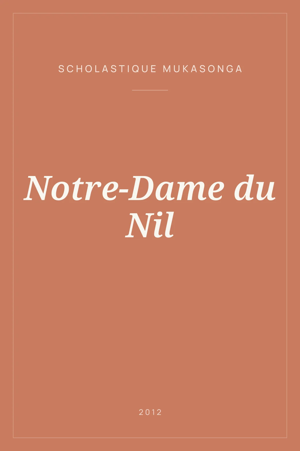 Portada de Notre-Dame du Nil