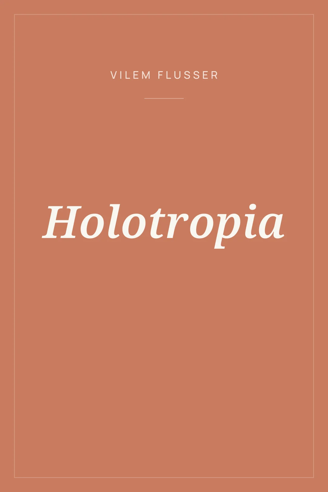 Portada de Holotropia