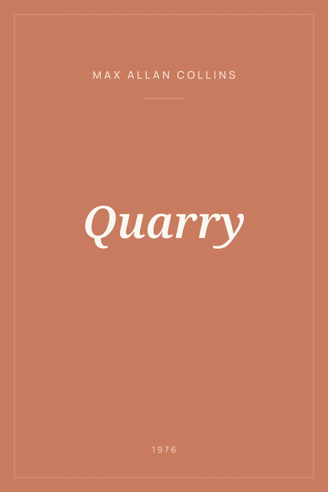 Portada de Quarry