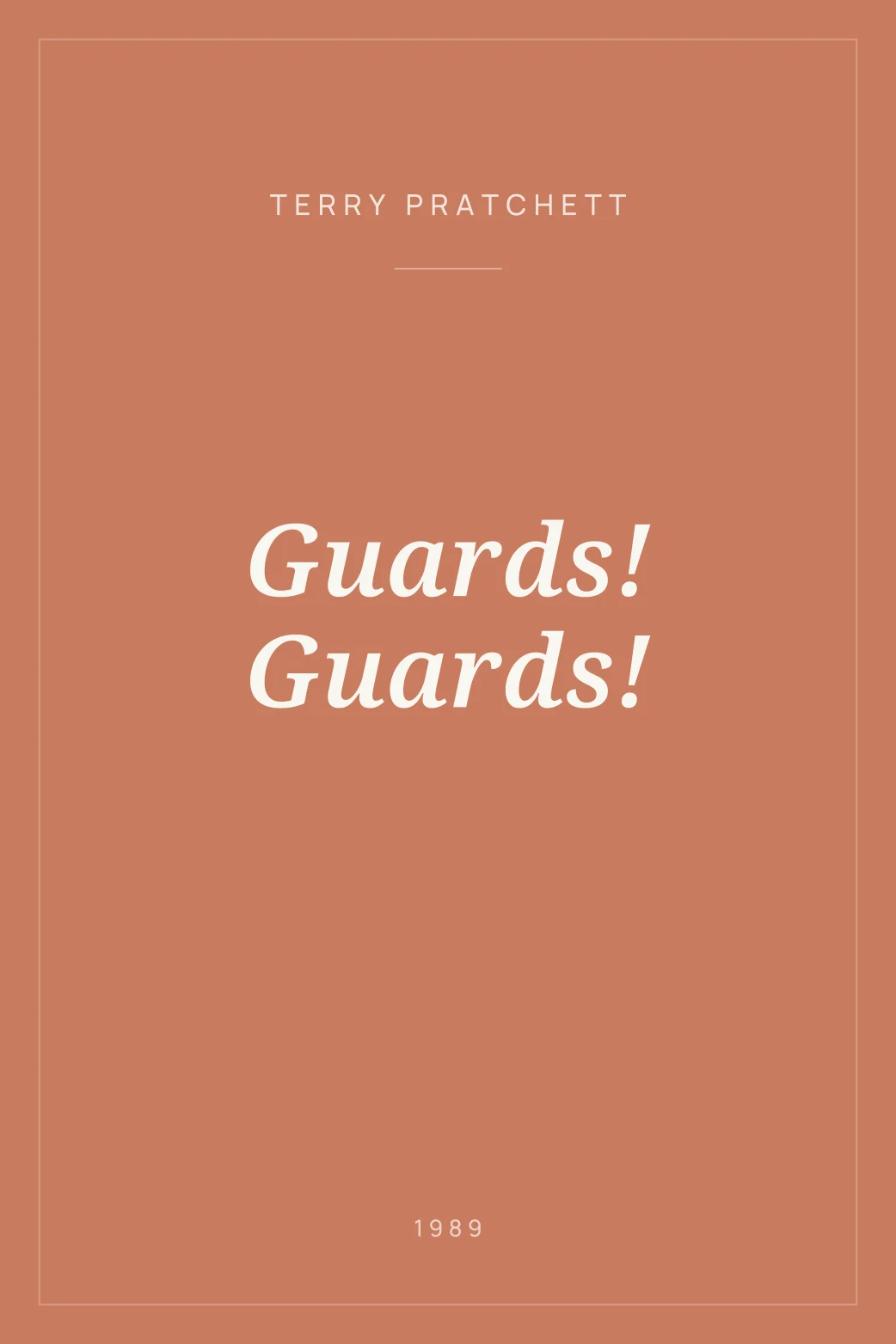 Portada de Guards! Guards!