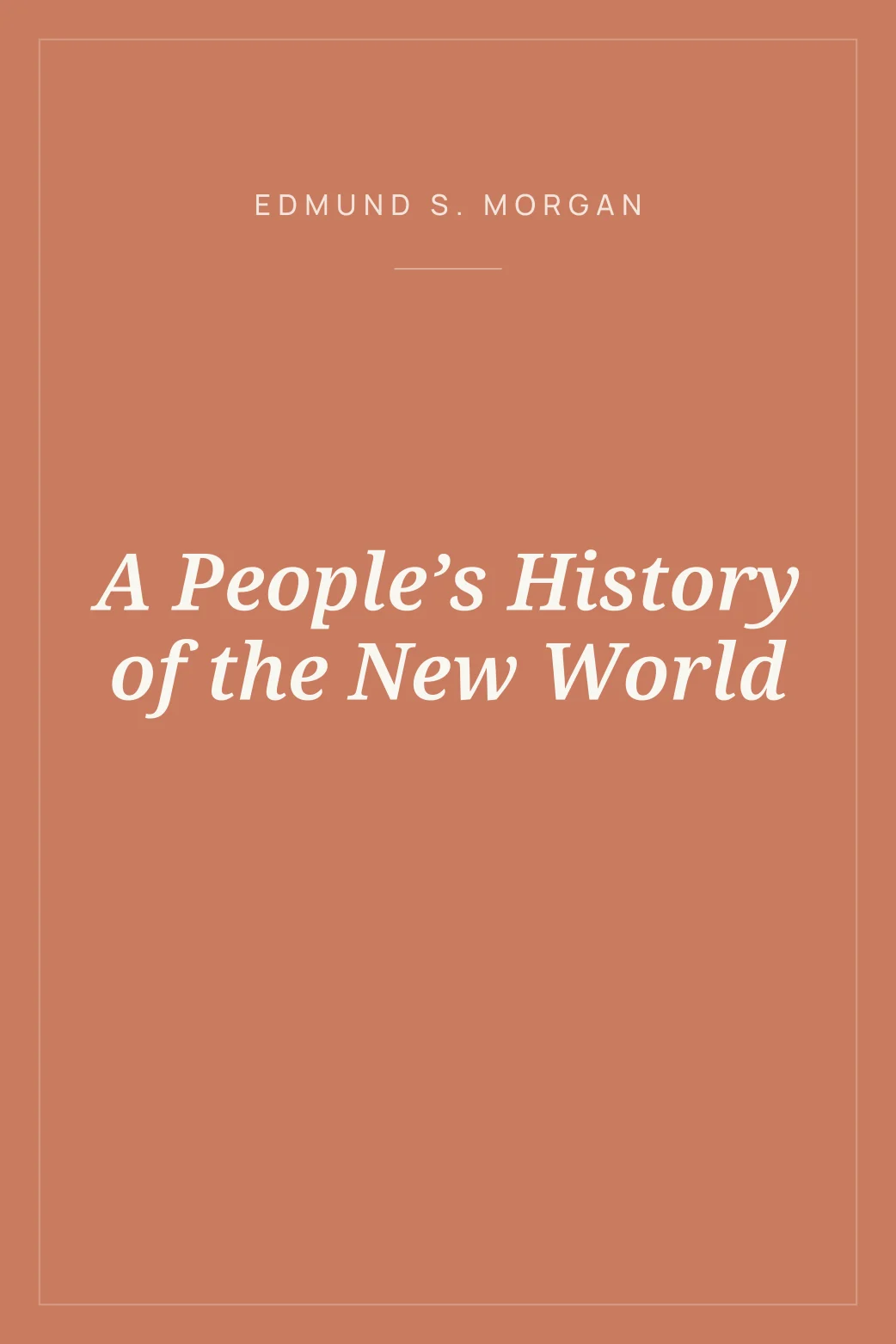 Portada de A People’s History of the New World