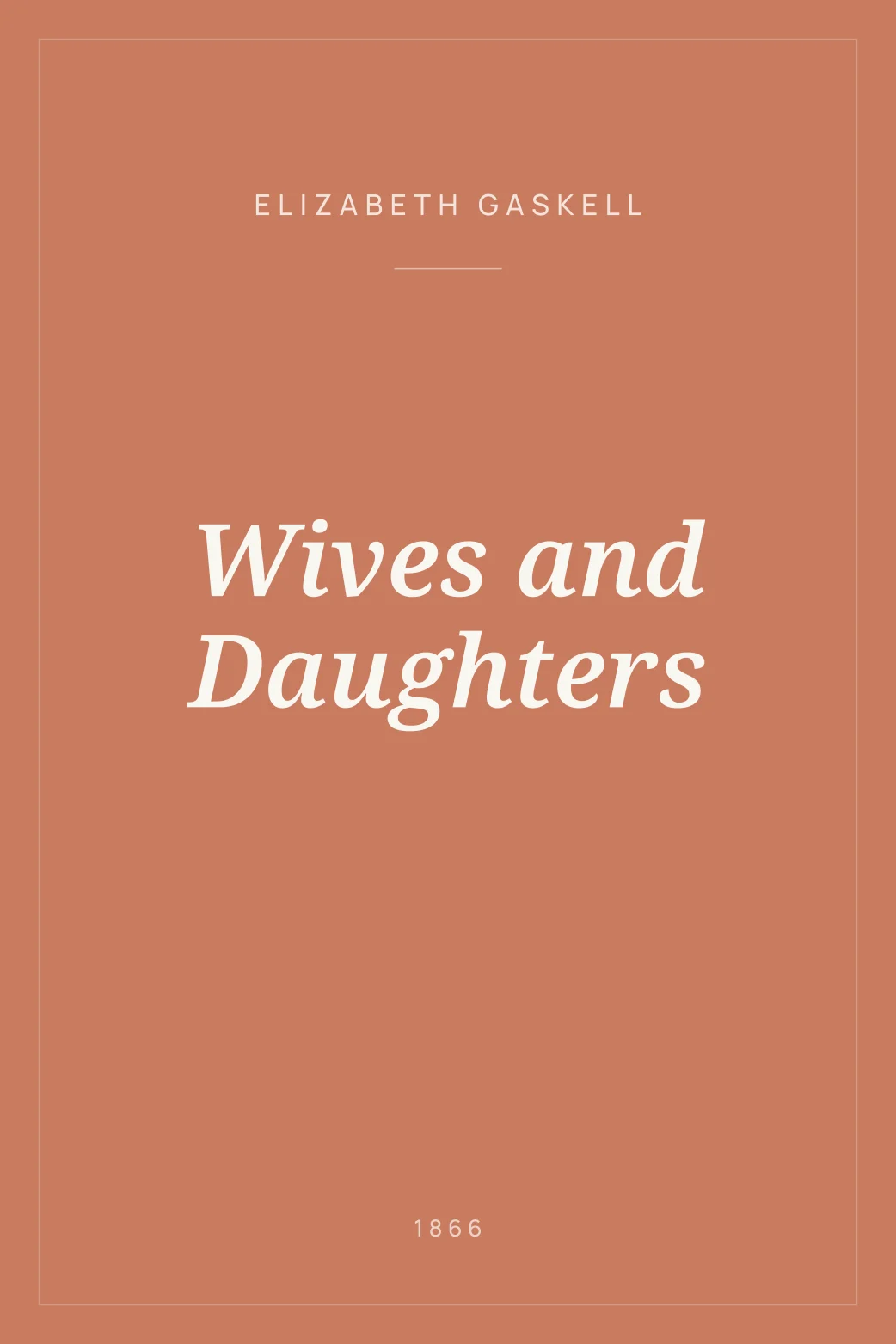 Portada de Wives and Daughters