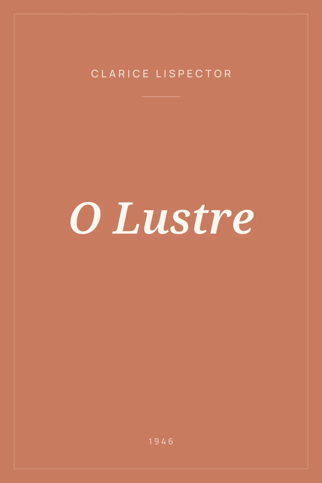 Portada de O Lustre