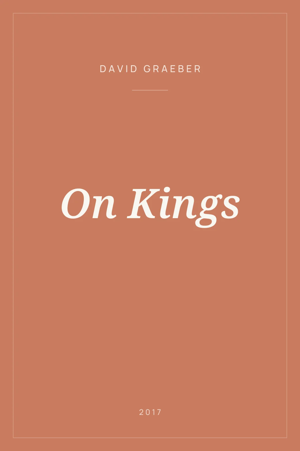 Portada de On Kings
