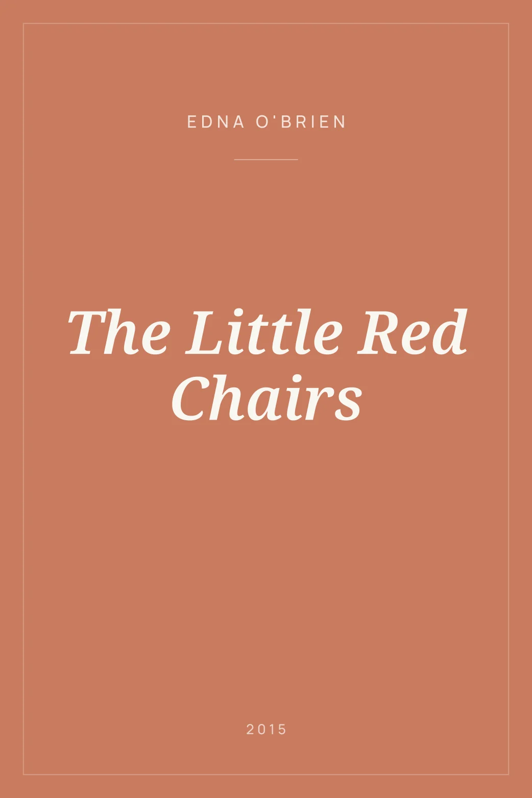 Portada de The Little Red Chairs