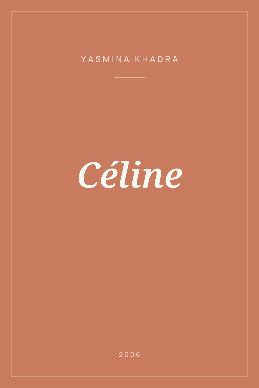 Portada de Céline