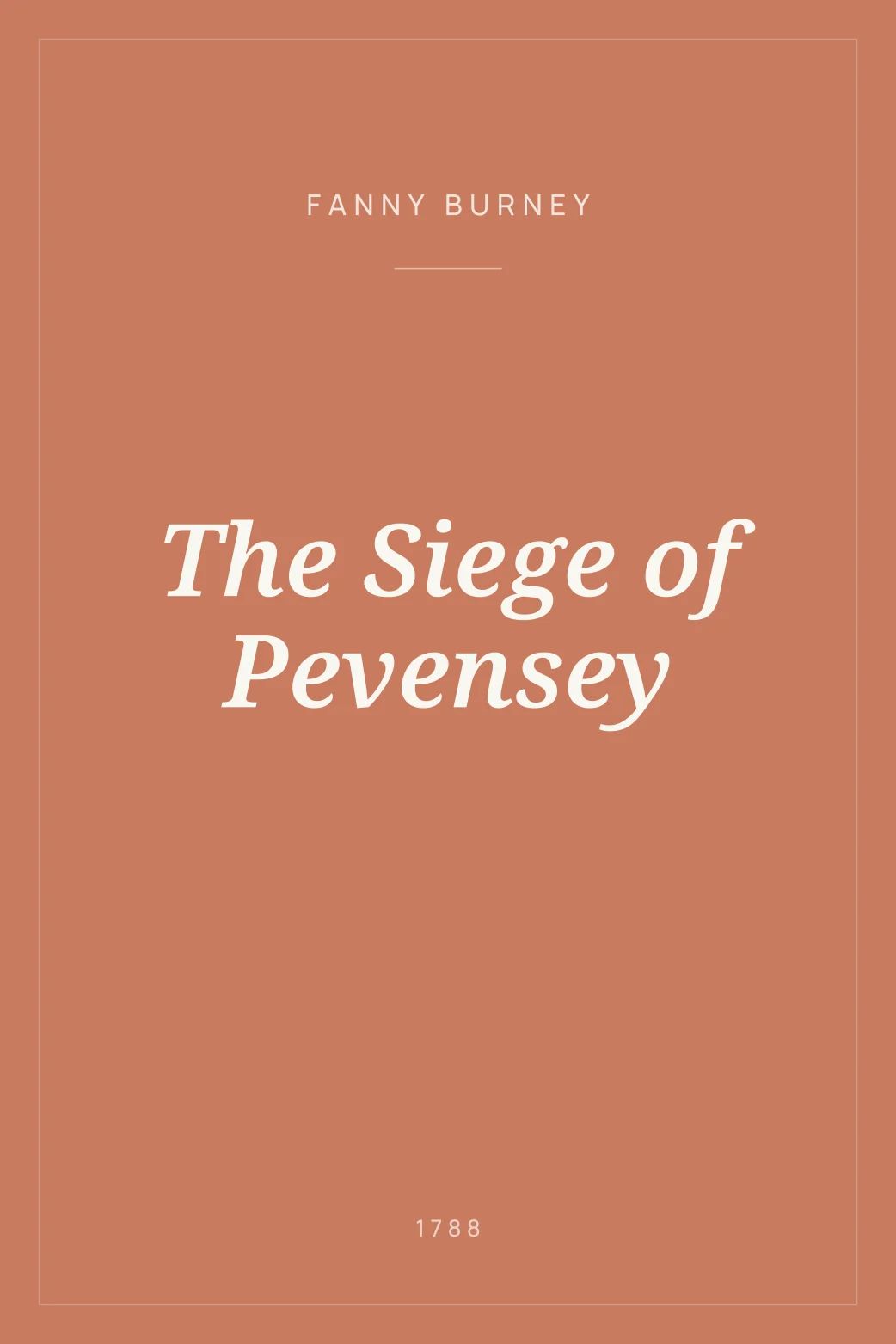 Portada de The Siege of Pevensey